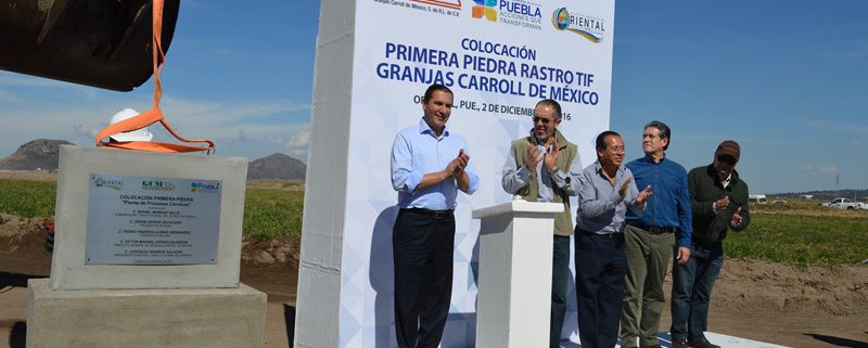 Inicia construcción del Rastro TIF de GCM